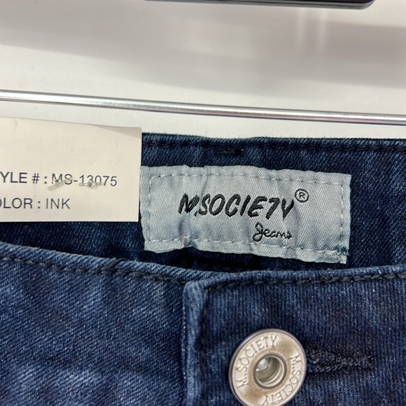 M Society NWT men’s skinny jeans 36X32 - Picture 3 of 8